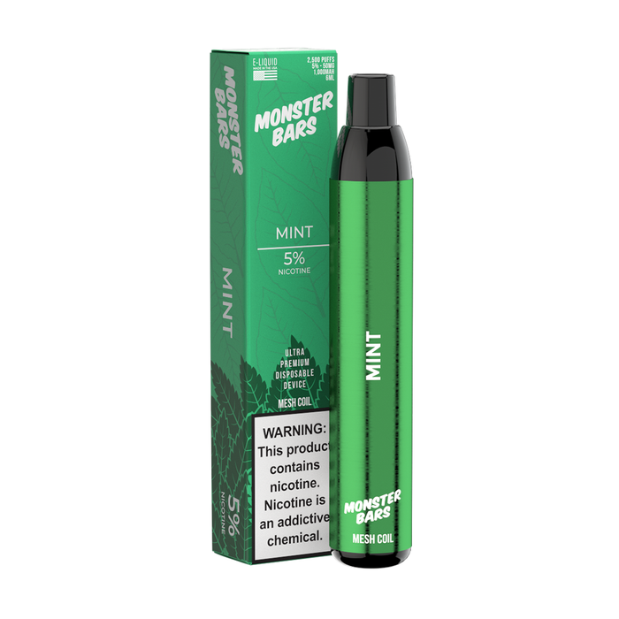 Monster Bars Premium Disposable Vaporizer - 2500 Puffs - My Vpro